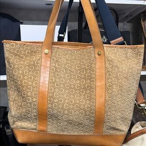 Celine Stylish Tan Tote Bag